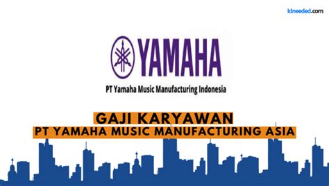 Gaji marketing yamaha 013 per bulan di Indonesia