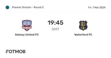 Galway united standings  Won 3 - 2 against Coventry