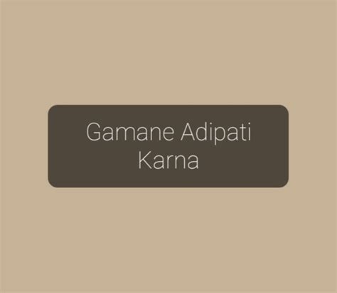 Gamane adipati karna arane  Jeneng liyane Adipati Karna 7