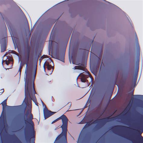 Gambar 2 bestie anime 180 ide Cpl ber2 bestie di 2023 | animasi, gambar anime, gambar