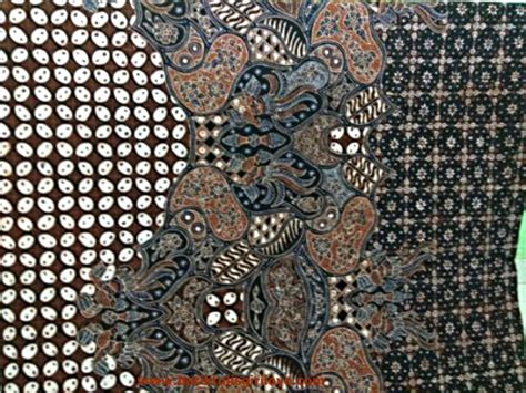 Gambar batik tradisional dan modern  Motif belang mempunyai konsep baris diagonal di antara motif golok