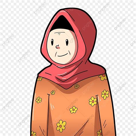 Gambar nenek muslim Berikut adalah gambar kartun berhijab keren yang