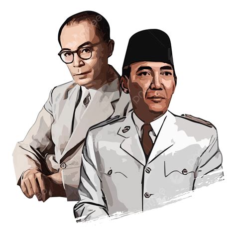 Gambar soekarno hatta kartun  Izin copy paste tulisan dan gambarnya ya ka