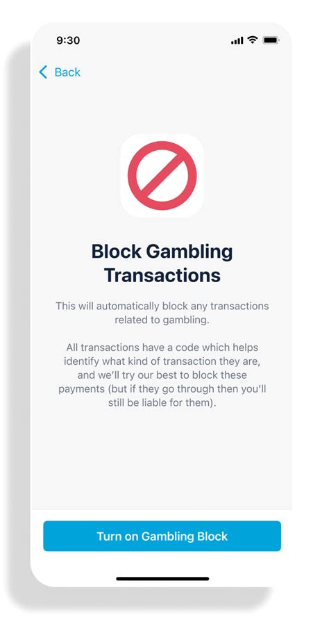 Gambling blocker  PayPal does not currently offer a bank gambling block but if you