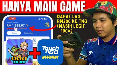 Game buat duit touch n go  Boleh dapat reload TOUCH N GO EWALLET RM3 setiap hari