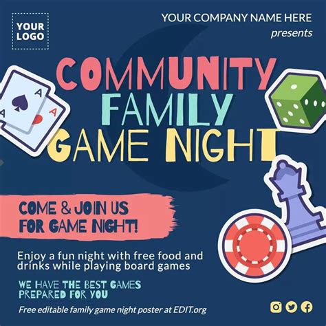 Game night flyer designs  7