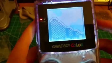 Nintendo Game Boy Color GBC System Backlight Backlit Brighter TFT Kiwi Green
