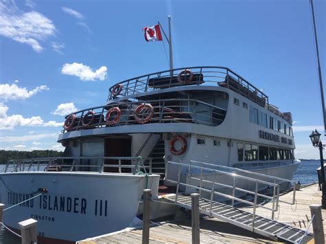 Gananoque city cruises  See fifth and sixth-generation family cottages