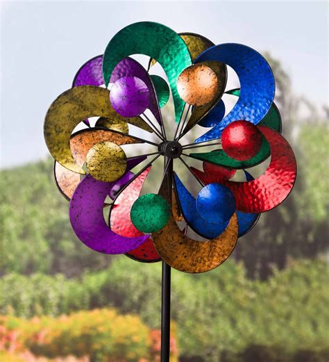 5pcs 4 Inch Sublimation Wind Spinner, Sublimation Blanks Spinners 3D Wind  Spinners Aluminum Wind Spinners Hanging for Indoor Outdoor Garden Lawn Yard