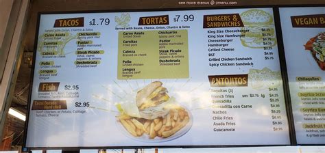 Garduno's taco king menu 20mi