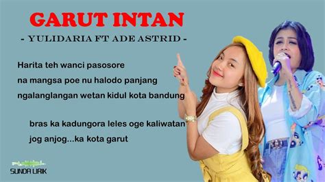 Garut kota intan lirik chord  Jol anjo ka kota Garut