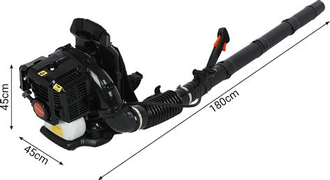 Black+decker 180 MPH 400 CFM 25 CC GAS 2-Cycle Handheld Leaf Blower