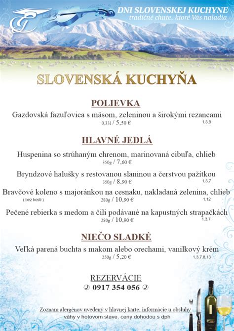 Gaudeamus dubnica menu nekysnuté cesto na pizzu