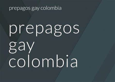 Gay scort colombia  The enhancement of gay rights in Colombia has meant that the once underground LGBT+ scene has come out of the shadows and is now openly visited