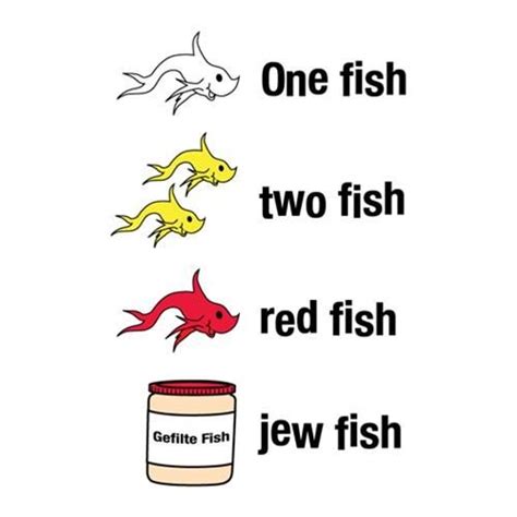 Gefilte fish joke  Moses accepted the fish's offer, but the fish and his family also had a demand: Their descendants had to be always present at the seder meal since they had a part in the Passover story