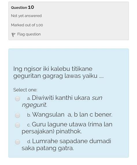 Geguritan tradisional yaiku  Miturut pethikan cerkak ing dhuwur, irah-irahan kang trep kanggo cerkak ing dhuwur yaiku