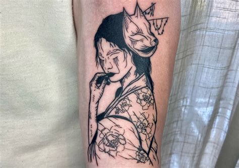 Geisha tattoo  Get this tattoo done by a seasoned artist with expertise in portraits