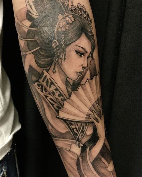 Geisha tattoo significado Geisha Tattoo Design