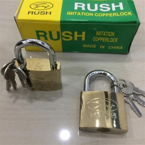 Gembok rush  Harga Gembok Nekel Panjang FREED 30 40 50 60 mm/ Gembok Rumah panjang pendek