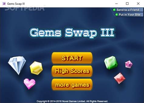 Gemswap 3  Destroy gems by creating lines of 3 or more gems of the same kind