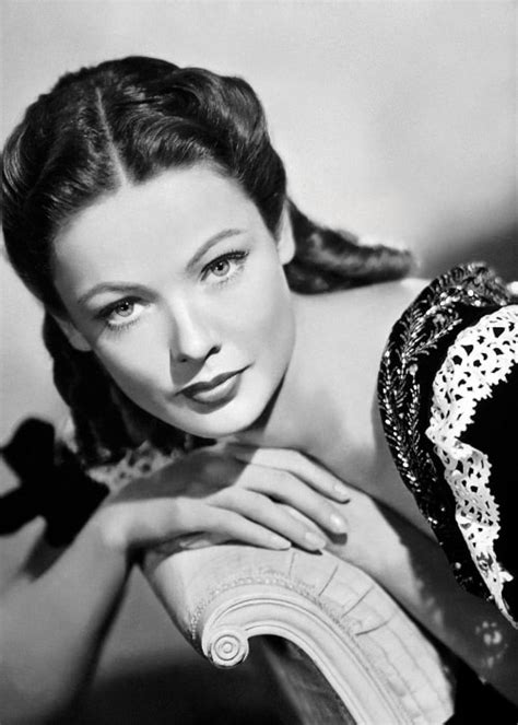 Gene tierney height  Source citation