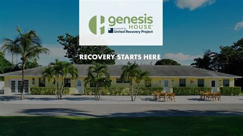 Genesis house united recovery project  Genesis House is committed to helping our clients every step of the way