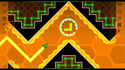 Geometry dash nblocked  The objective of the game is simple yet challenging: navigate through a series of obstacle-filled levels while syncing your movements with the rhythm of the