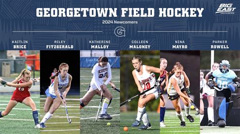 2024 Georgetown Field Hockey Schedule - Big East Conference