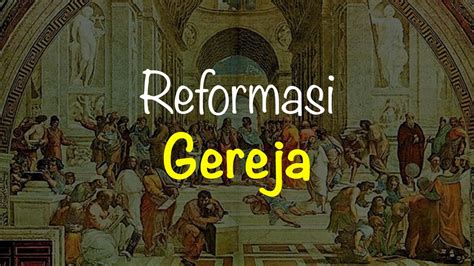 Gerakan reformasi gereja berawal dari com Sebab-Sebab Terjadinya Reformasi Gereja