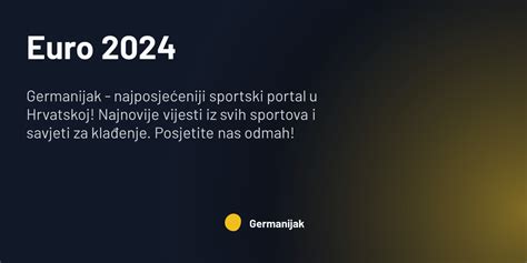 Germanijak tipovi hr iznose svoje mi&#x161;ljenje o utakmicama koje se igraju tog dana te daju svoje vi&#x111;enje koji bi ishod mogao biti postignut na odre&#x111;enim parovima