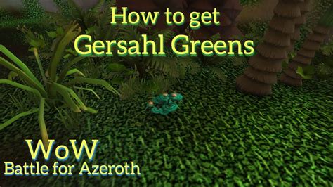 Gershal greens wow Fantasy