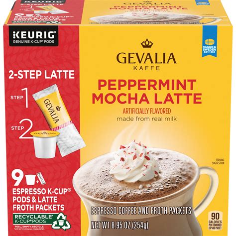 Gevalia mocha latte caffeine content  Do cappuccinos K cups have caffeine? Grove Square is a company that makes