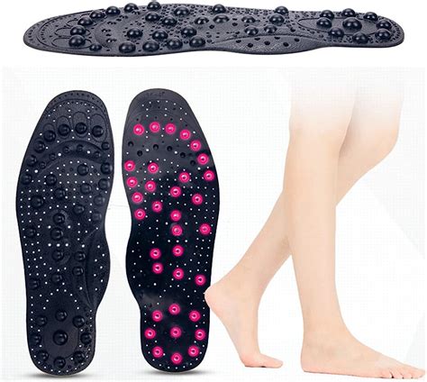Gfouk acupressure insoles The GFOUK™ TitanVein Far Infrared Tourmaline Acupressure Insoles offers a comprehensive solution for foot health by combining FIR technology, acupressure therapy, and strategically placed acupoints that target various areas of the foot