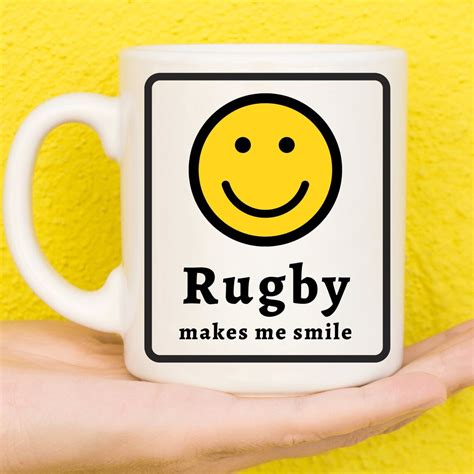 Gifts for rugby fans 09 Rugby (game) metro mug - perfect for all rugby fans! Perfect for the World Cup and gifts