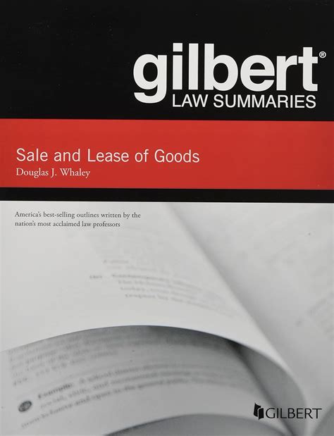 https://ts2.mm.bing.net/th?q=2024%20Gilbert%20Law%20Summaries%20on%20Sale%20and%20Lease%20of%20Goods|Douglas%20Whaley