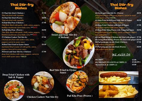 Ging thai crown menu  Melbourne