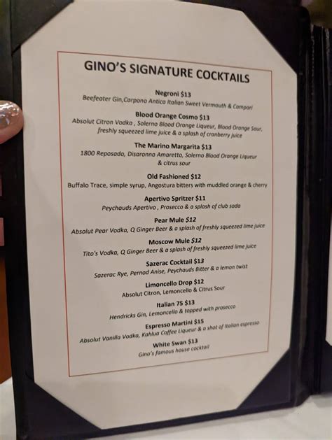 Gino's baton rouge menu " | Check out 6 answers, plus 180 unbiased reviews and candid photos: See 180 unbiased reviews of Gino's Restaurant, rated 4