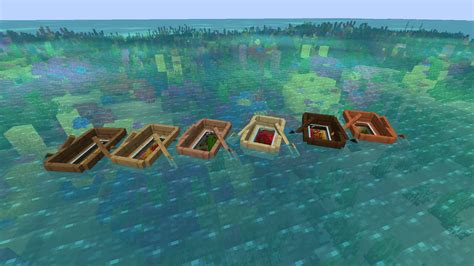 Glass bottom boat minecraft 2, 1