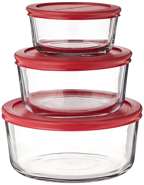 Superior Glass Meal Prep Containers - 6-pack (35oz) Newly Innovated Hinged  BPA-free Locking lids - 100% Leak Proof Glass Food Storage Containers,  Great on-the-go, Freezer to Oven Safe Lunch Containers 
