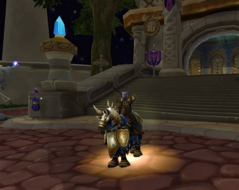 Glyph of the trusted steed  Glyph of the Trusted Steed should be Argent Charger model