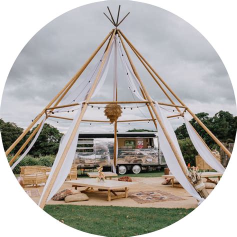 Gold coast tipis  Tipi Hire for Weddings & Events, Gold Coast, Byron Bay