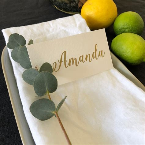 Gold foil escort cards  Shop for yours today!Help your guests get to their designated table with Gold Foil Stationary place cards from Zazzle