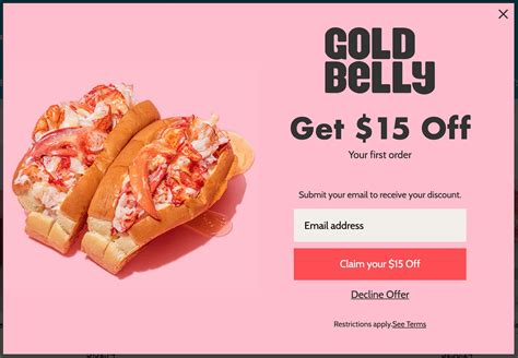 Goldbelly promo code first order  See Details