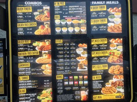 Golden chick mount vernon menu  2