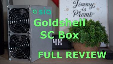 Goldshell sc box profitability  Order FAQ