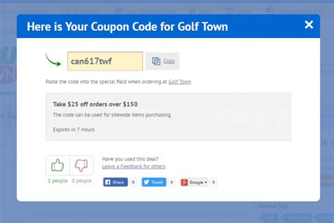 Golf town promo codes  3