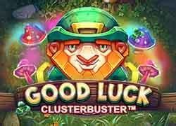 Good luck cluster buster Good luck clusterbuster high stakes the fish award 100x the bet after collecting 5 in a row, you will play the feature again to try and win another cash value