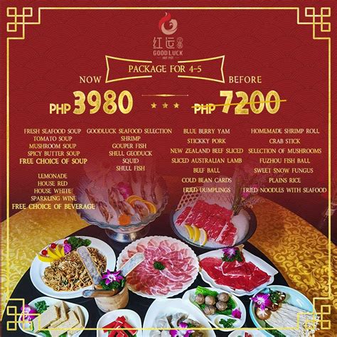 Good luck hotpot bgc menu  Updated on: Nov 10, 2023