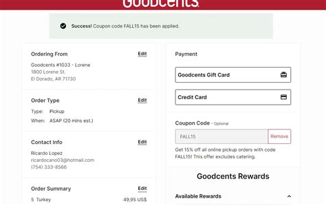 Goodcents coupon code  SAVE