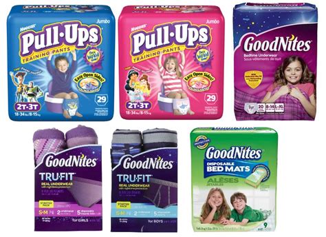 Goodnites pull up coupons 00 off any one PULL-UPS Training Pants or GOODNITES Nighttime Pants or Bed Mats (Not valid on 7 ct